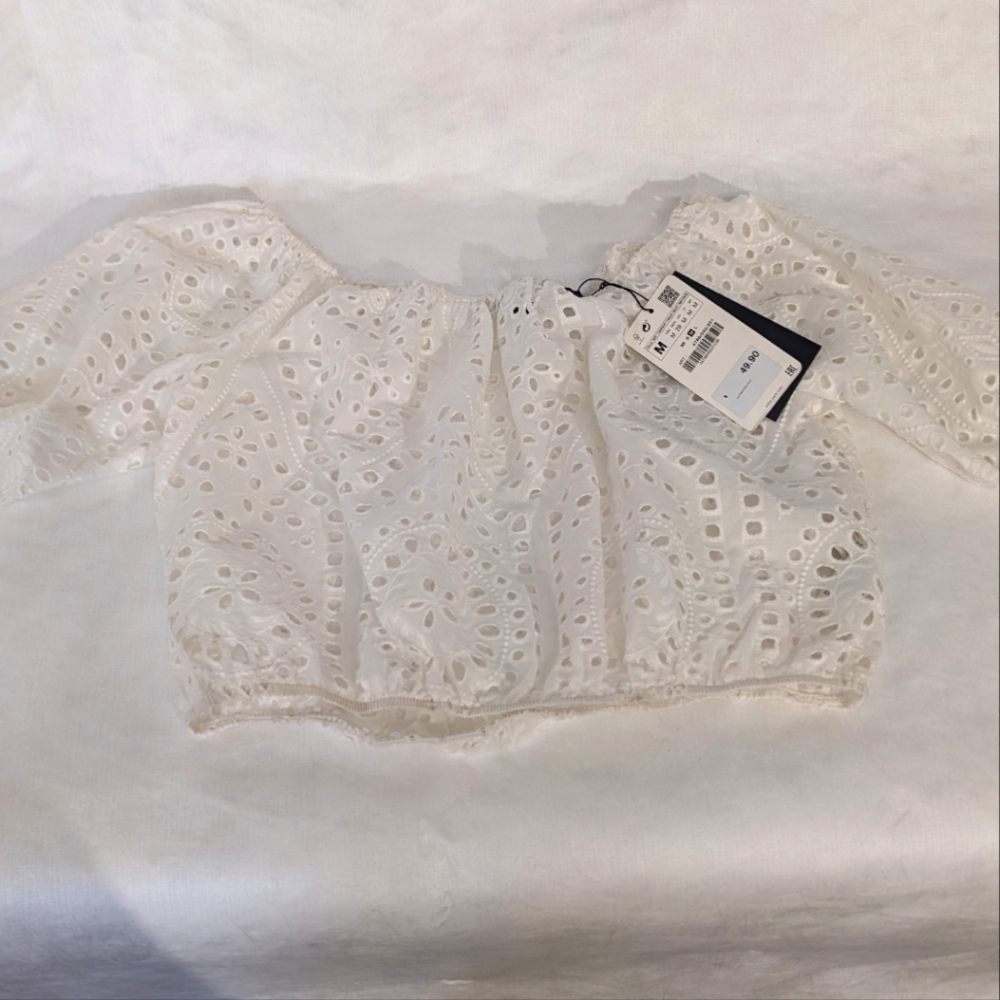 Zara lace top NWT